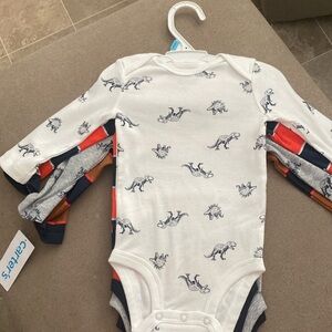 4 Pack Carters long sleeve body suits